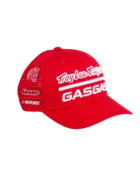 Gorra Curved GasGas Troy Lee Designs Team Rojo (TLD Team Curved Cap Red)