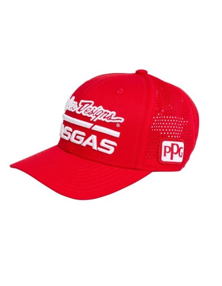Gorra Curved GasGas Troy Lee Designs Team Rojo (TLD Team Curved Cap Red)