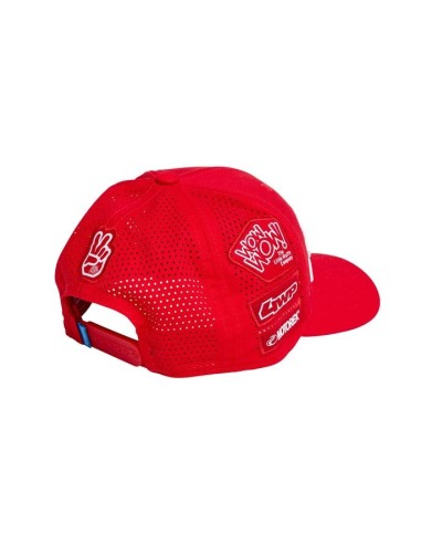 Gorra Curved GasGas Troy Lee Designs Team Rojo...