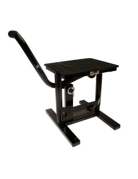 Caballete de Acero Off Road Color Negro Bihr