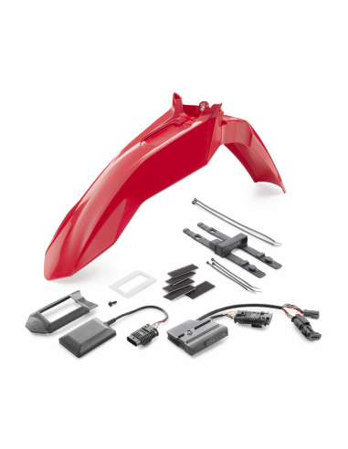 Kit de Guardabarros Rojo con Pack...