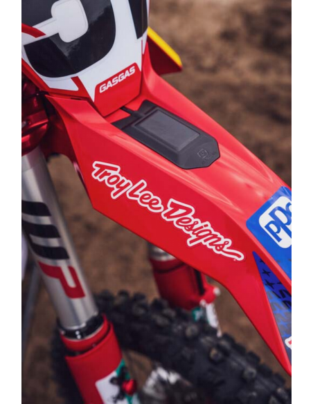 Kit de Guardabarros Rojo con Pack Conectividad/GPS Bluetooth para Smartphone Original GasGas