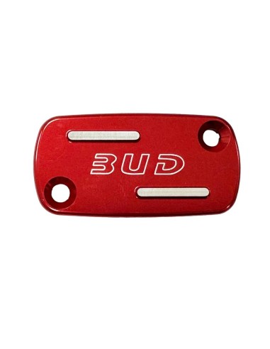 Tapa de Bomba de Freno Delantera BUD Roja Honda...