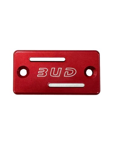 Tapa de Bomba de Freno Delantera BUD Roja...