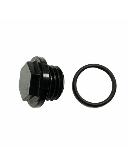 Tapon de Llenado Aceite BUD Negro Kawasaki KXF 250 2004-2017 + KXF 450 2006-2017 + KX 250 2005-2008 + Suzuki RMZ 250 2004-2006