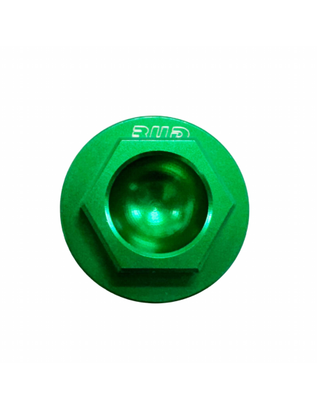 Tapon de Llenado Aceite BUD Verde Kawasaki KXF 250 2004- + KXF 450 2006- + KX 250 2005-2008 + Suzuki RMZ 250 2004-2006