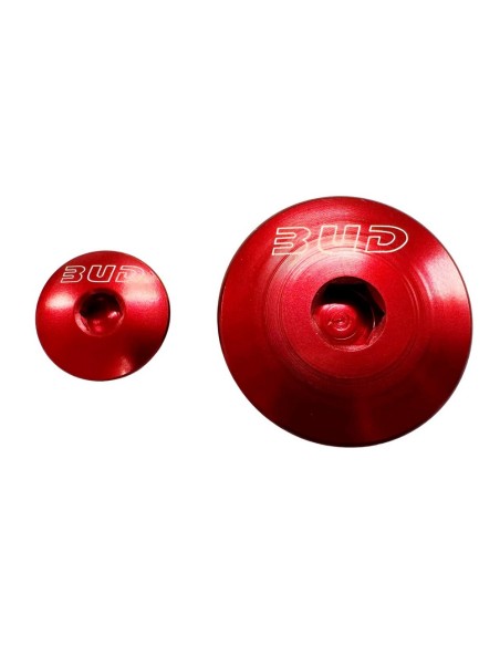 Tapones de Distribucion BUD Rojo Honda CRF 150 2007-2017 + CRF 250 2004-2017 + CRF 450 2002-2017