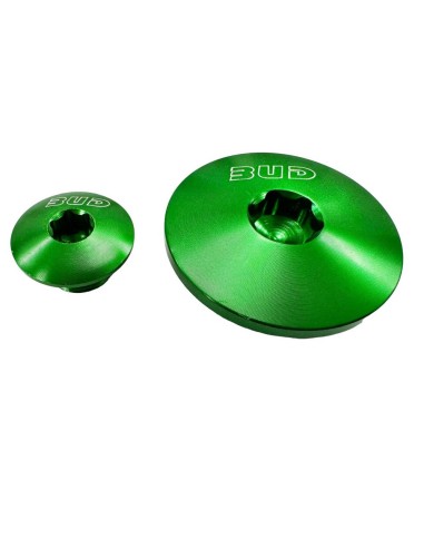 Tapones de Distribucion BUD Verde Kawasaki KXF...