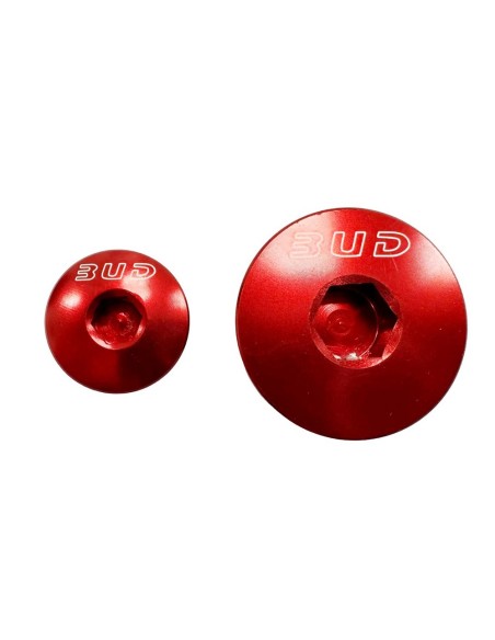 Tapones de Distribucion BUD Rojo Kawasaki KXF 250 2004-2009 + RMZ 250 2004-2006