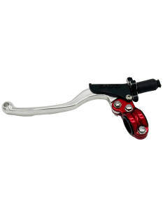 Soporte de Embrague Completo BUD Color Rojo Maneta Aluminio