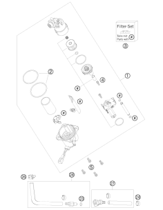 Variable One-ear Clamp 15,3mm (KTM/HVA/GG) St:70
