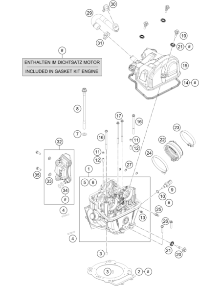Variable One-ear Clamp 22,6mm (KTM/HVA/GG)