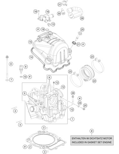 Variable One-ear Clamp 22,6mm (KTM/HVA/GG)