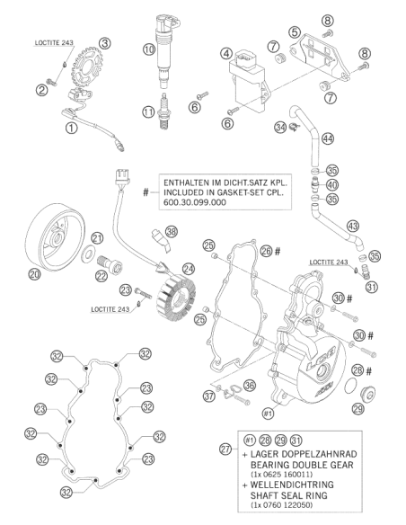 Variable One-ear Clamp 22,6mm (KTM/HVA/GG)