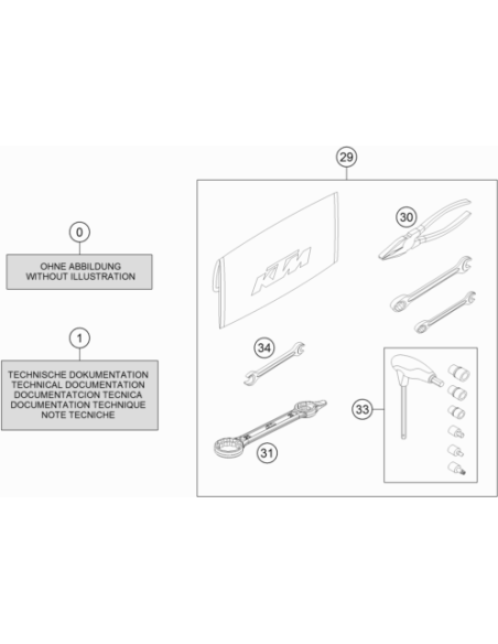 Dummy Plug 4-pins (KTM/HVA/GG)