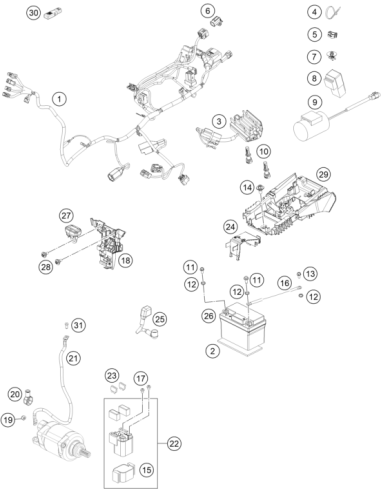 Can-bus END Connector (KTM/HVA/GG) St:60