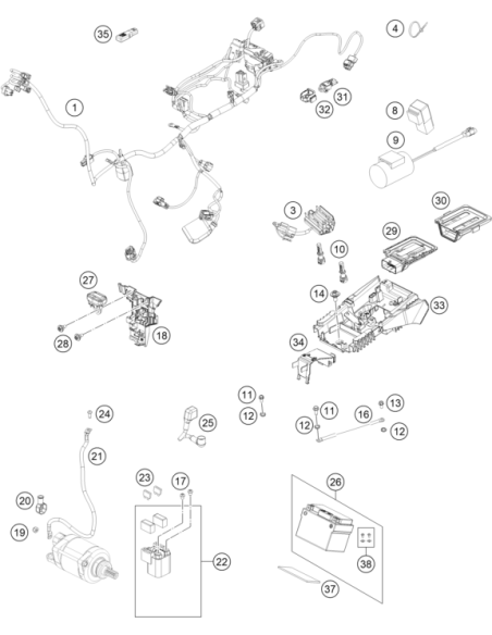 Can-bus END Connector (KTM/HVA/GG) St:60