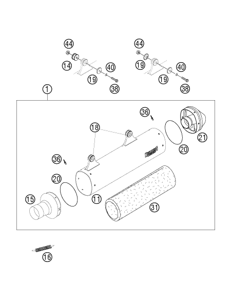 Dummy Rivet 4,8x 8 Niro (KTM/HVA/GG)