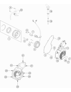 CAP Head Screw DIN 6912 - M5x30 Self LOC (KTM/HVA/GG)