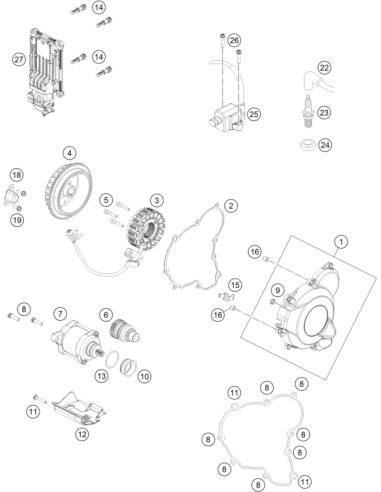 CAP Head Screw DIN 6912 - M5x30 Self LOC...