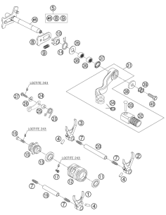 AH Screw Din6912 M6x30 8.8 (KTM/HVA/GG)