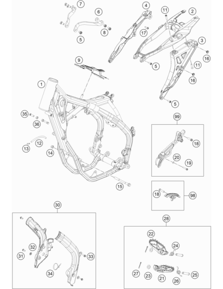 HH Collar Screw M 5x12 Ws=6 (KTM/HVA/GG)