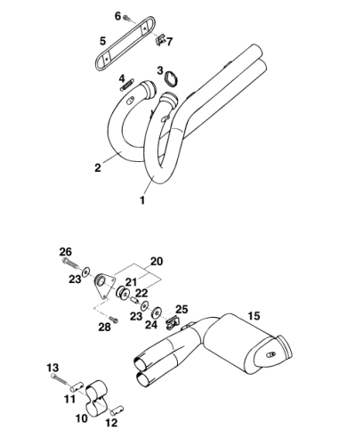 HH Collar Screw M 6x20 Ws=8 (KTM/HVA/GG)