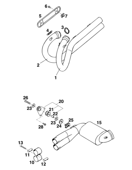 HH Collar Screw M 6x20 Ws=8 (KTM/HVA/GG)