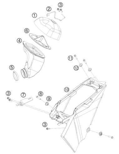 Ejot PT Screw K60x20 Ws=6 (KTM/HVA/GG) St:70