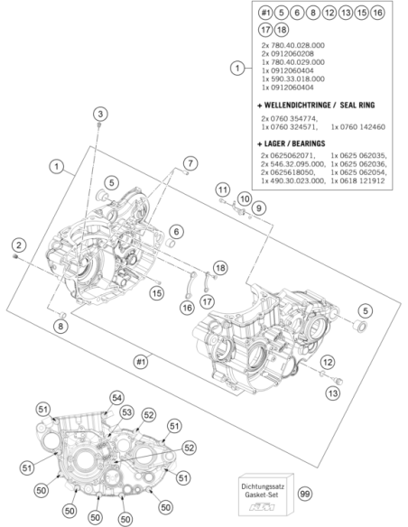 Int. Torx Flat Head M5x12 T25 (KTM/HVA/GG)