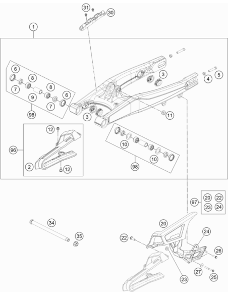 Washer Din9021-a 6.4 (KTM/HVA/GG)