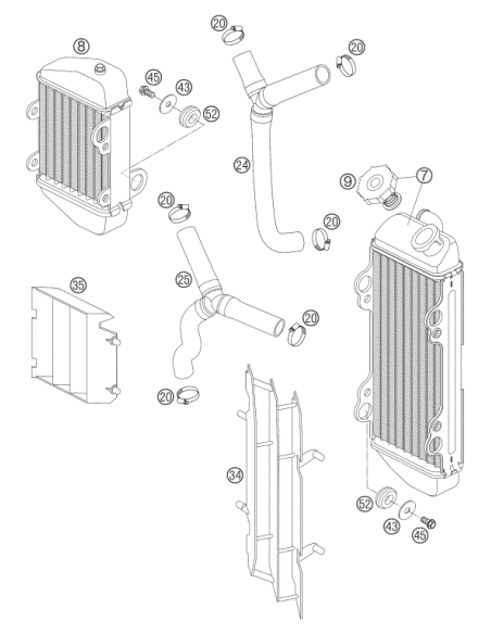 Washer Din9021-a 6.4 (KTM/HVA/GG)