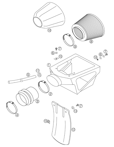 Washer Din9021-a 6.4 (KTM/HVA/GG)