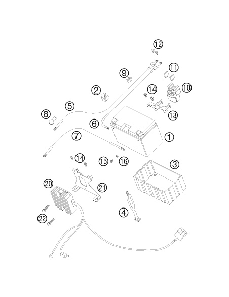 Tornillo de Collarín Hexagonal M6x10 ISA (KTM/HVA/GG)