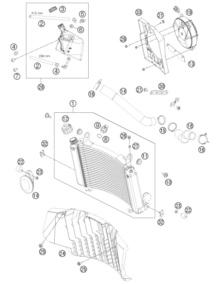 Tornillo de Collarín Hexagonal M6x10 ISA (KTM/HVA/GG)