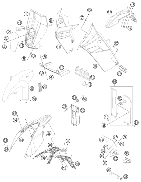 Tornillo de Collarín Hexagonal M6x10 ISA (KTM/HVA/GG)