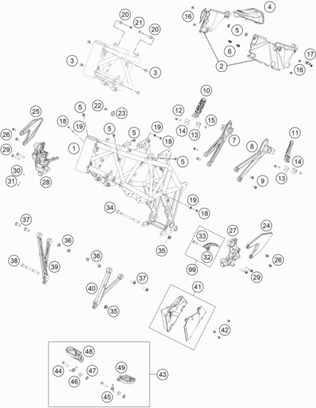Tornillo de Collarín Hexagonal M6x10 ISA (KTM/HVA/GG)