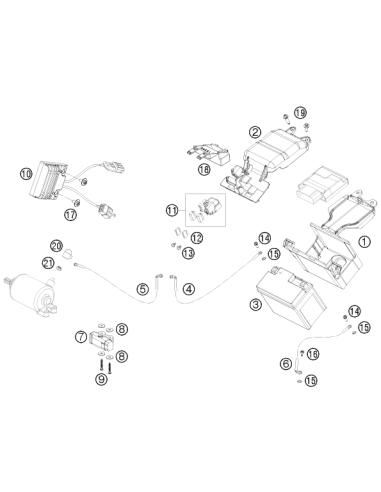 Collar Screw M6x12 TX (KTM/HVA/GG) St:60
