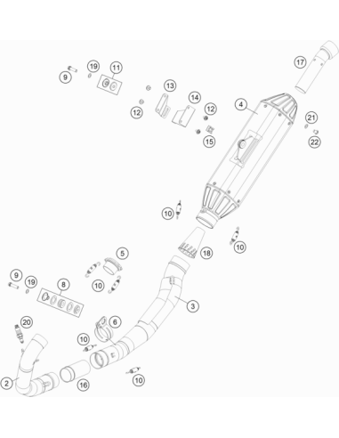 HH Collar Screw M6x13 Tx30 (KTM/HVA/GG)