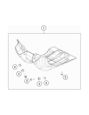 HH Collar Screw M6x20 Tx30 (KTM/HVA/GG)