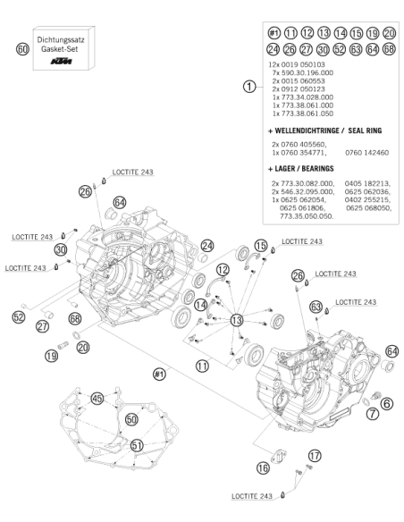 HH Collar Screw M5x10 Tx30 (KTM/HVA/GG)