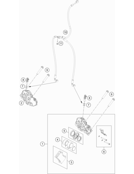 HH Collar Screw M5x16 Tx30 (KTM/HVA/GG)