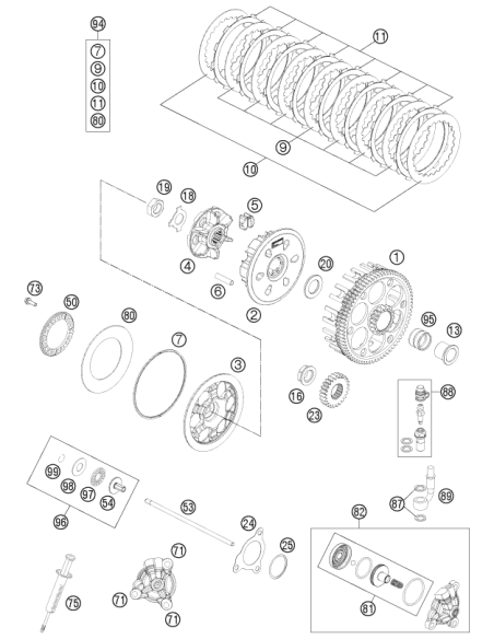 HH Collar Screw M5x16 Tx30 (KTM/HVA/GG)