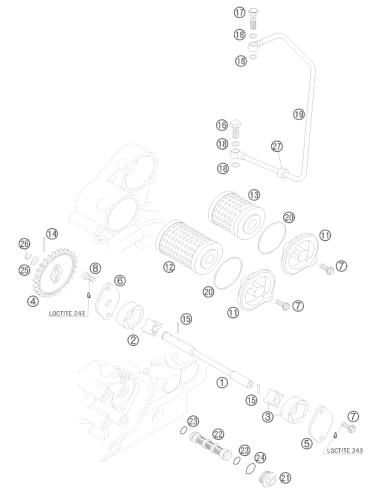 HH Collar Screw M5x16 Tx30 (KTM/HVA/GG)