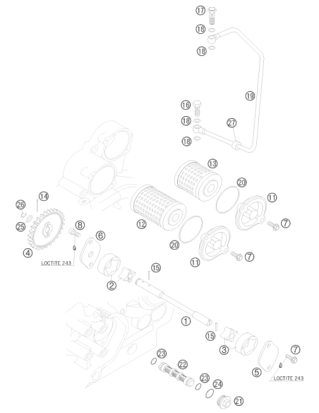 HH Collar Screw M5x16 Tx30 (KTM/HVA/GG)