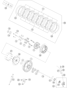 HH Collar Screw M5x25 Isa30 (KTM/HVA/GG)