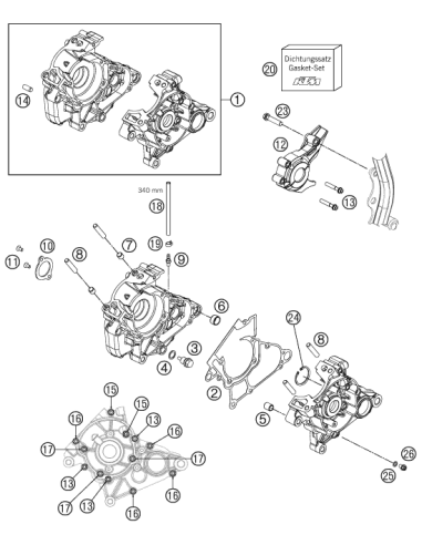 HH Collar Screw M6x8 Tx30 (KTM/HVA/GG)
