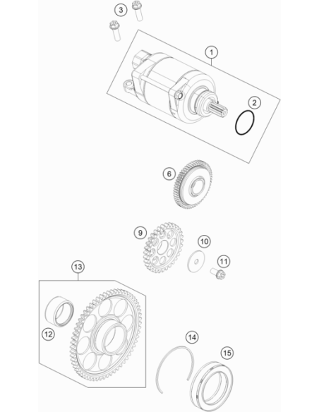 Tornillo de Collarín Hexagonal M6x12 ISA (KTM/HVA/GG)