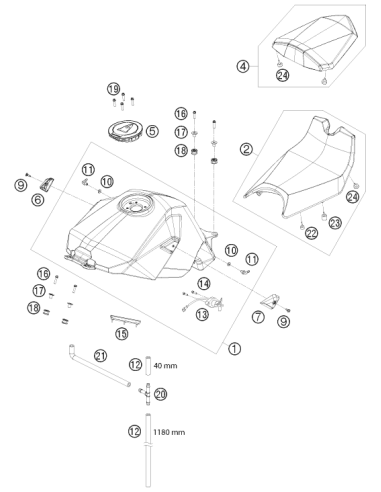 Tornillo de Collarín SK M6x30 Isa30 (KTM/HVA/GG)