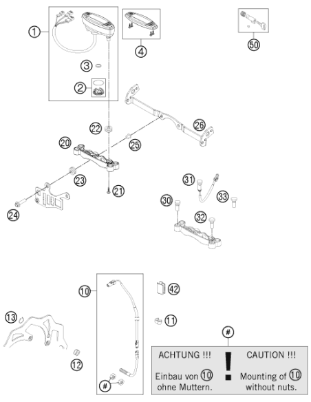 Tornillo de Collarín SK M6x30 Isa30 (KTM/HVA/GG)